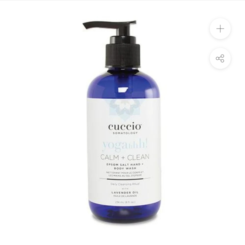 CUCCIO SOMATOLOGYCALM + CLEAN LAVENDER BODY + HAND WASH